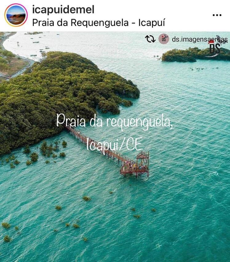 Vila Sua Casinha De Ferias Em Icapui E Tibau Exteriér fotografie